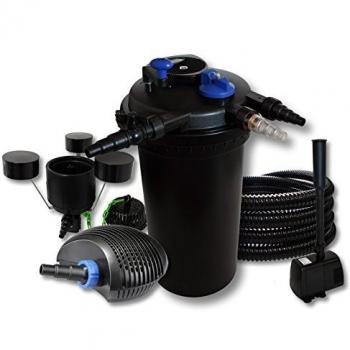 Bomba de Filtro de Presión para Estanques 30000L con UVC 18W