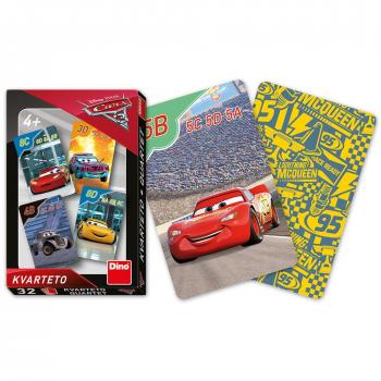 Dino Hrací karty CARS 3 Kvarteto