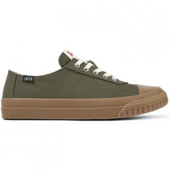 Camaleon Men’s Green Cotton Sneaker Basket – Size 11