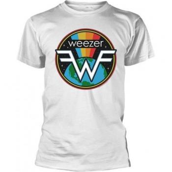 Weezer Symbol-Logo T-Shirt Unisex Baumwolle weiß