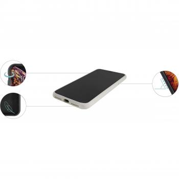 KMP Quiet Gray Velvety Premium Handyhülle für iPhone XS