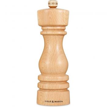 Cole & Mason Natural Beech Salt Mill 18cm