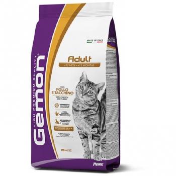 Croccantini per gatti Monge Gemon Adult con Pollo e Tacchino