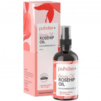 Puhdas+ Huile Nourrissante de Rose Musquée