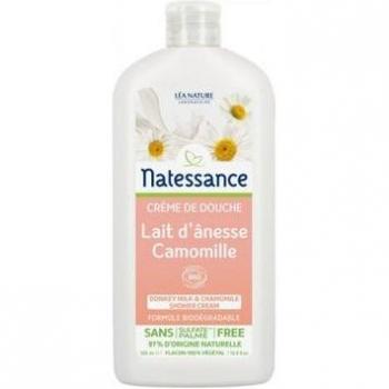 Natessance Crème Douche Lait d'Anesse Camomile Bio 500ml