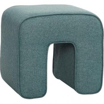 Groene Hubsch Poef 45x47x45cm