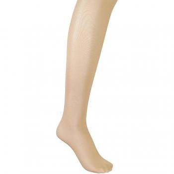 Collant semi-transparent beige Wolford Neon 40 Taille L femme