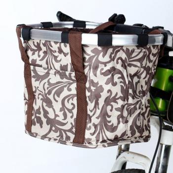 Panier de vélo en aluminium pour animaux