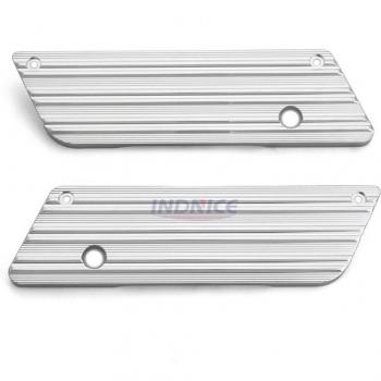 Chromed Billet Saddlebag Hinge Cover Kit for Harley Davidson Touring 1993-2013