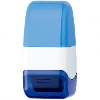 Zelfinktende roller stempel voor privacybescherming