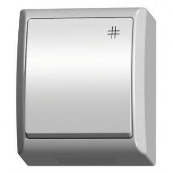 Ospel ŁNH-4H/00 Bianco Pulsante + Interruttore
