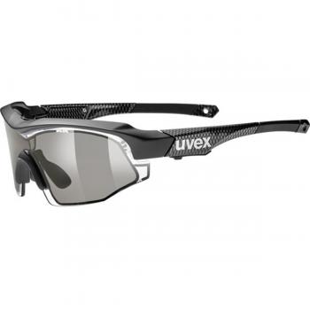 UVEX Variotronic S Outdoor-Sonnenbrille – Schwarz Matte Carbon, One Size
