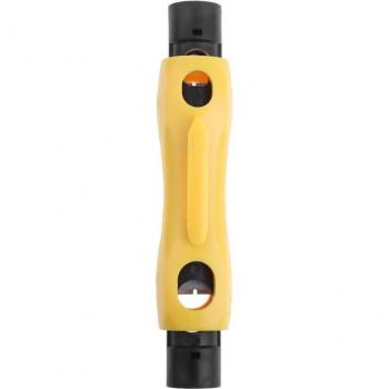 Herramienta Pluma de Corte y Despelado Coaxial