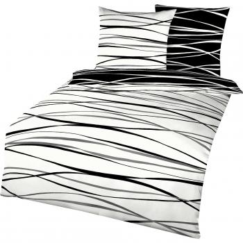 Kaeppel Wendebettwäsche »Motion«, 2 tlg., 100% Baumwolle, Mako-Satin