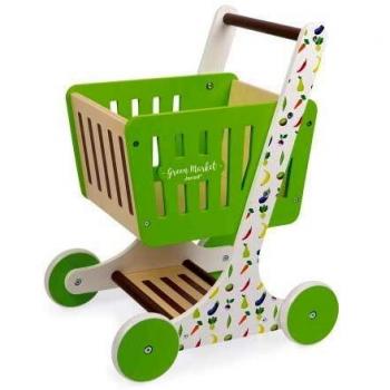 Janod Carrello Ecologico Madera Multicolor J06579
