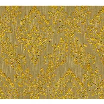 Architects Paper Textiltapete Barock Metallic Silk 306592 beige metallic