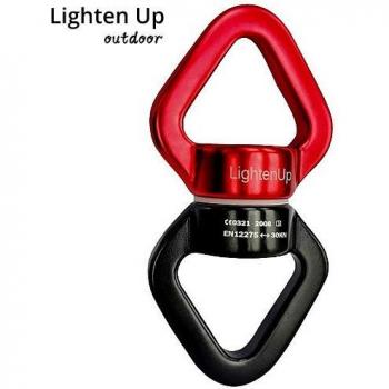 Anillo de Soporte 30kN con Giro Infinito – Para Yoga, Hamaca y Más