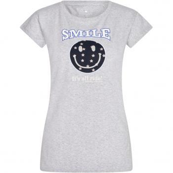 Imperial Riding Smiley Stars Damen Shirt – Grau XXL