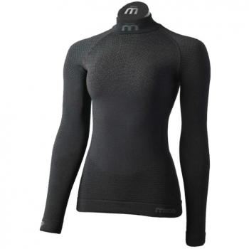 Maglia Intimo Donna Superthermo Primaloft Skintech Nero Taglia I