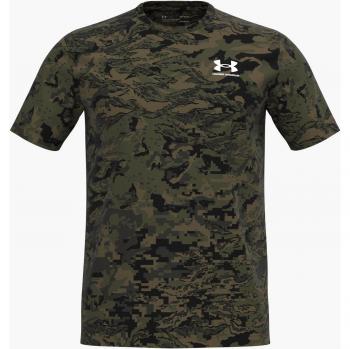T‑shirt Under Armour UA ABC Camo – vert homme M – course
