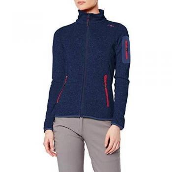 CMP Marine Blue Fleece Jacke für Damen – 48 Schnitt