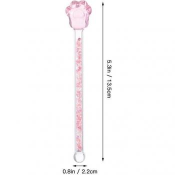 Bâton en verre Sakura pour mélanger