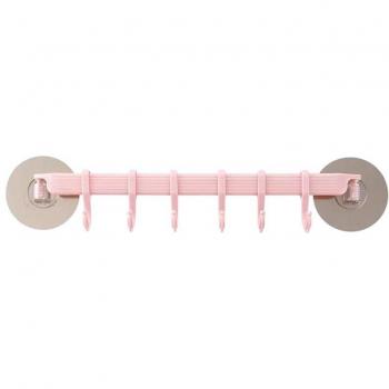 Household Multi-Function Storage Hook Rack with 6 Hooks