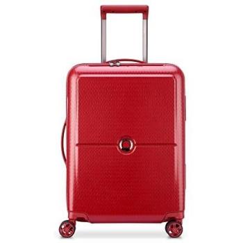 Delsey Turenne Valise cabine rigide 55 cm Rouge