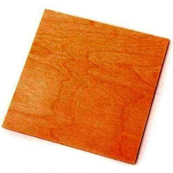 Allnet zbh. CNC Material Pack Holzscheiben 10x Blank Wood 80 x 80 1.5