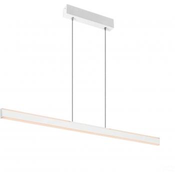 Luminaria colgante LED SLV ONE LINEAR 100 PHASE UP/DOWN 1006186 en blanco