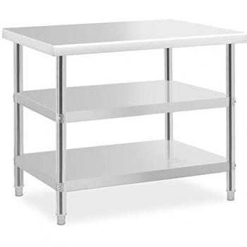 Tavolo professionale in acciaio inox 100 x 70 cm