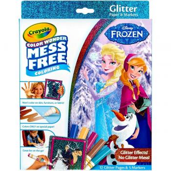 Crayola Color Wonder Glitter Kit, Multicolored, 29.21 x 22.09 x 2.28 cm