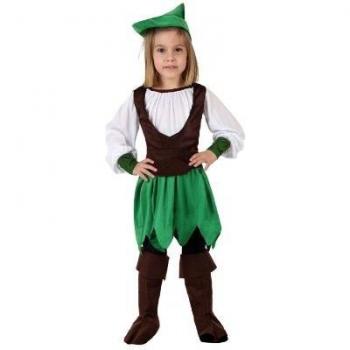 Robe et chapeau d'aventurière bois