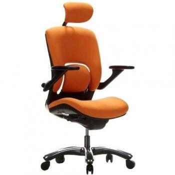 High‑end Office Vapor LUX sedia da ufficio arancione