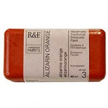 40ml Alizarin Orange Encaustic Paint by R&F