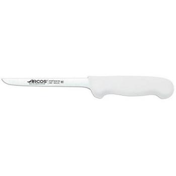 Arcos Faca de Desossar 294124 – Aço Inox Nitrum, Cabo Ergonômico em PP Branco, Lâmina 16 cm