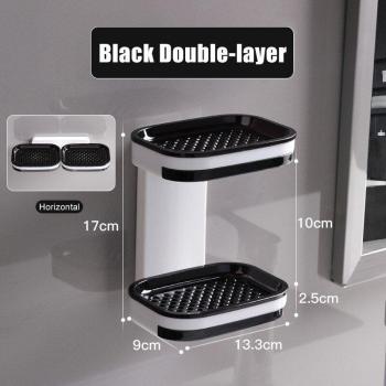GURET Bathroom Accessories Double Layer Holder