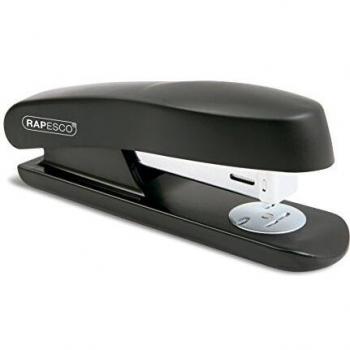 Rapesco R60260B1 Halbstreifen‑Hefter – 20‑Blatt, Schwarz