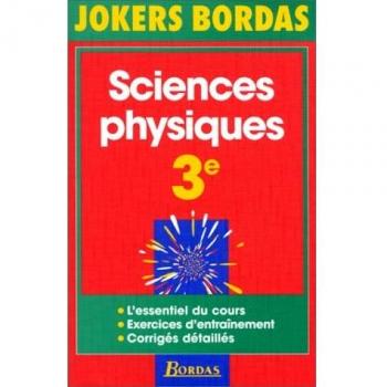 Sciences physiques, 3e (Jokers)