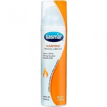 SASMAR Gel Lubrifiant Intime Chauffant à base d'eau 60mL Pompe