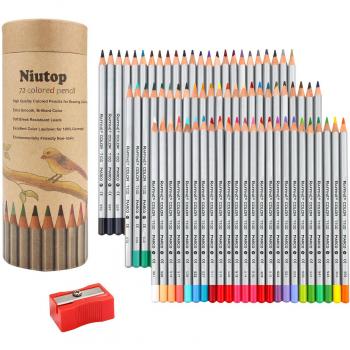 Kit matite art-terapia Niutop con contenitore cilindrico