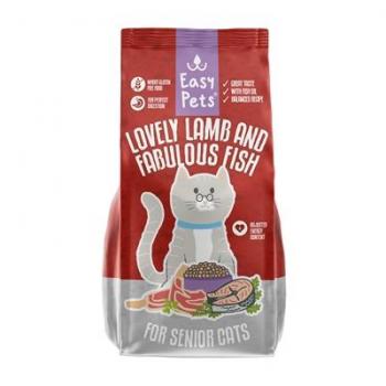 Kattenspaassier Senior Voedsel – Lam & Vis Combo