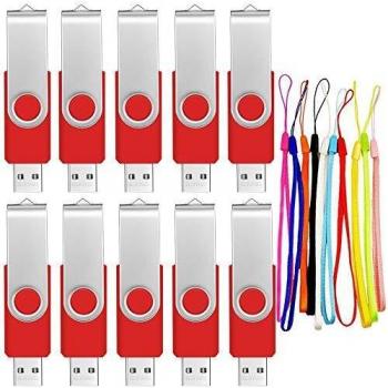 Girevole Penna USB 2.0 10 Pezzi