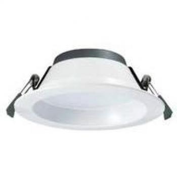 Schwarz-Weiße LED-Deckenlampe