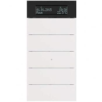 B‑IQ Smart Thermostat & Display Panel, White Polar
