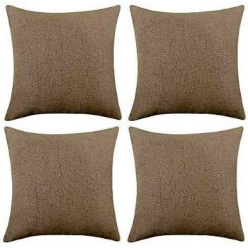 16×16 Invisi‑Zip Linen Pillow Case Set