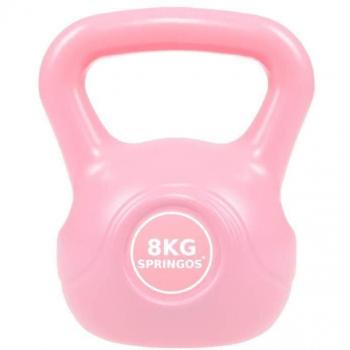 Kettlebell plastique 8 kg pour femmes SPRINGOS®