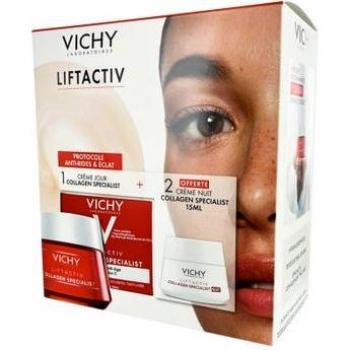 Vichy Liftactiv Crème de Jour Collagène 50ml + Mini Crème Nuit 15ml