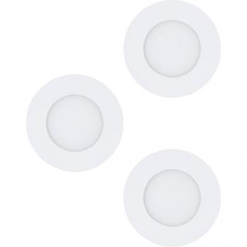 EGLO LED Einbaustrahler FUEVA 1, Leuchtmittel inklusive, Warmweiß