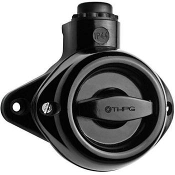 THPG Feuchtraum Drehschalter Aufputz IP44 Bakelit